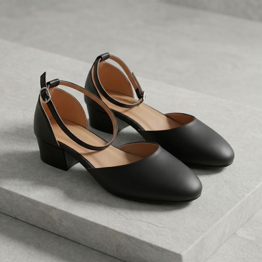 Women's Casual Low-Heel Comfort Shoes – Stylish All-Day Wear