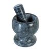 Stone Mortar & Pestle Set for Grinding Spices — Heavy-Duty Kitchen Grinder