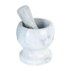 Stone Mortar & Pestle Set for Grinding Spices — Heavy-Duty Kitchen Grinder