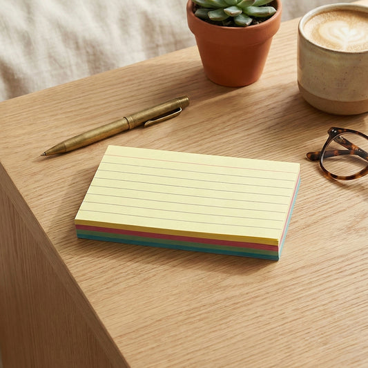 Lined Color Sticky Notes