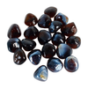 Decorative Glass Stones & Pebbles — Vase Fillers in Clear, Green, Orange & Mix