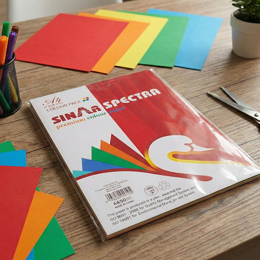 Color Paper A4 50 Pgs.