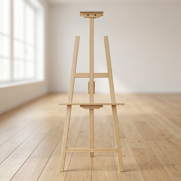 Wooden Art Easel Stand — Tabletop & Floor Display Easel for Painting, Canvas & Photo Frames