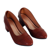 Women's Leather Flat Slip-On Dress Shoes