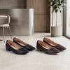 Women’s Classic Flat Loafers – Comfortable Everyday Shoes in Black & Brown