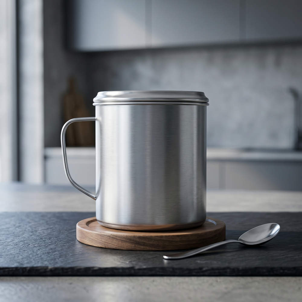 Classic Stainless Steel Mug – main product image
