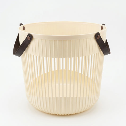 Round Ventilated Laundry Basket detail view 2
