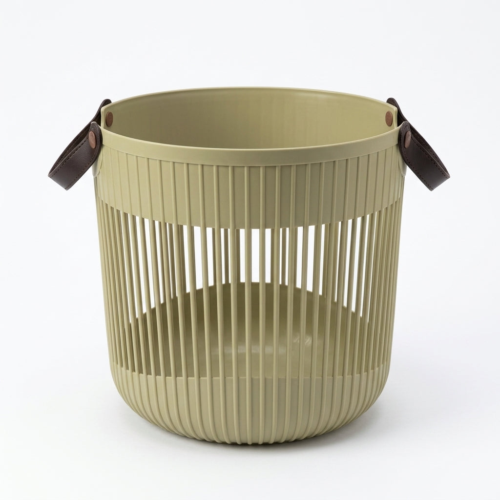 Round Ventilated Laundry Basket detail view 4