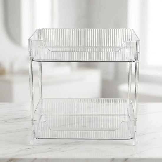 Compact Two-Tier Wall Shelf main product view