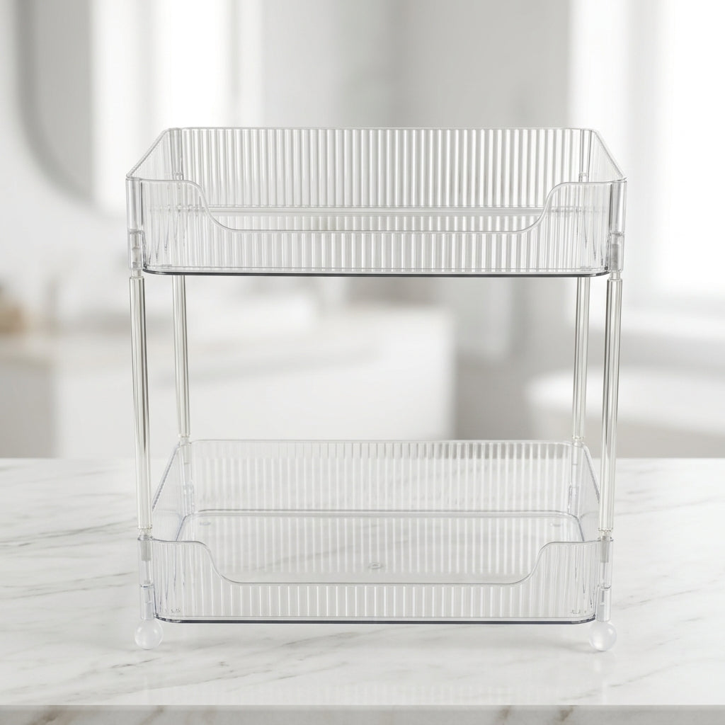 Compact Two-Tier Wall Shelf main product view