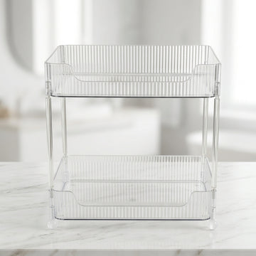 Compact Two-Tier Wall Shelf main product view