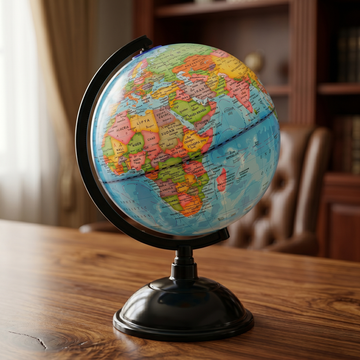Desktop World Globe for Home Office & Study Room