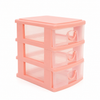 Compact Three-Drawer Storage Organiser detail view 3