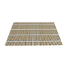 Woven Bamboo Table Mat — Natural Placemat in Brown, Green, Orange & White