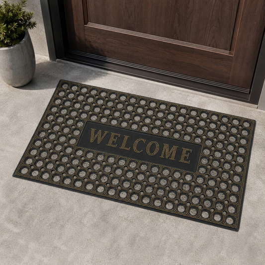Modern Rectangular Floor Rug detail view 2