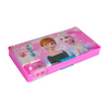 Hard Plastic Pencil Case Box with Printed Design