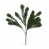 Decorative artificial pine stem in light green