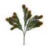 Decorative artificial pine stem in mixed colour