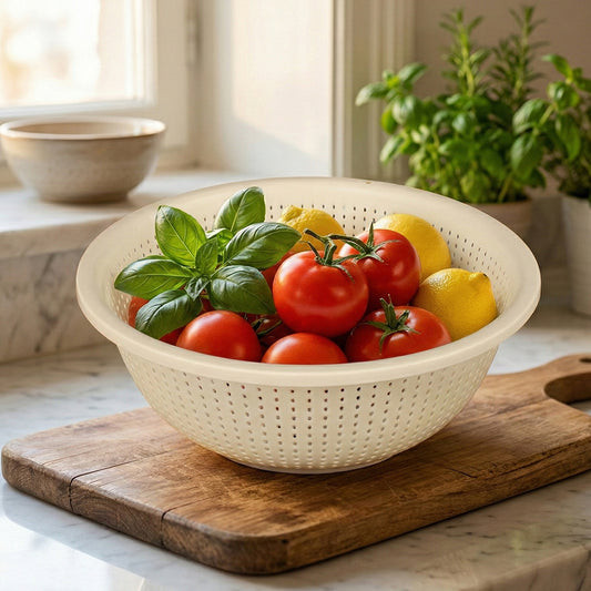 Plastic Strainer Orange