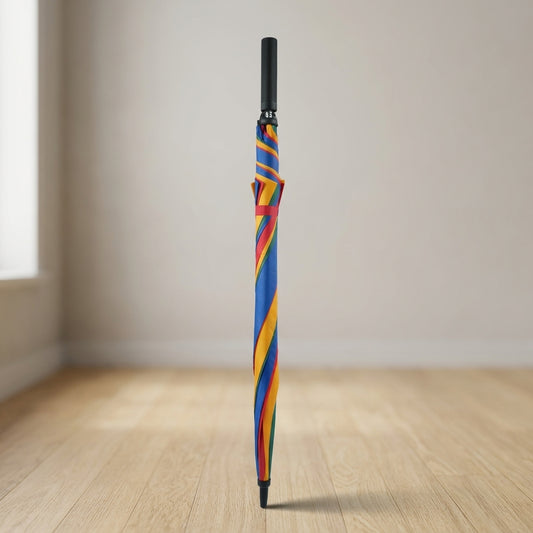 Extra-wide long-handle rain umbrella product view