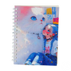 White Cat Spiral Notebook in Four Designs