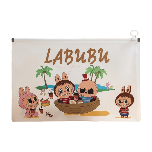 Labubu The Monsters Zip Document Pouch