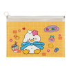 Cute Cartoon Zip Document Pouch