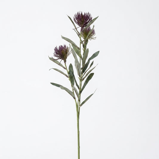 Artificial gum flower branch in purple