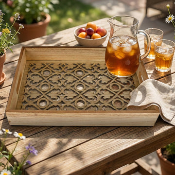 Wooden Tray L