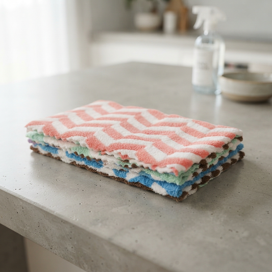 Multipurpose Patterned Cleaning Cloth detail view 2