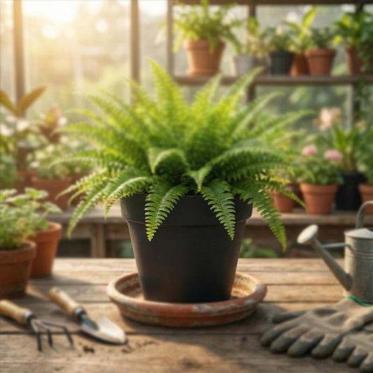 Flower Pot Black