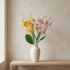 Artificial orchid flower stem for interior decoration