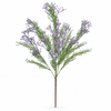 Artificial wild bud flower spray in purple