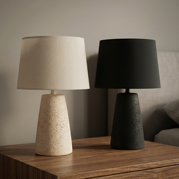 Sculptural Vase Table Lamp — Premium Decorative Bedside Lamp
