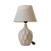 Large Ceramic Table Lamp with Empire Shade