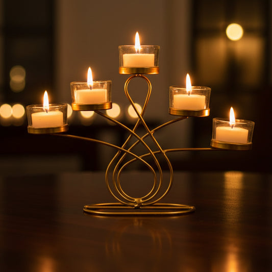 Metal Candle Holder