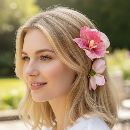 Hair Clip Orchid