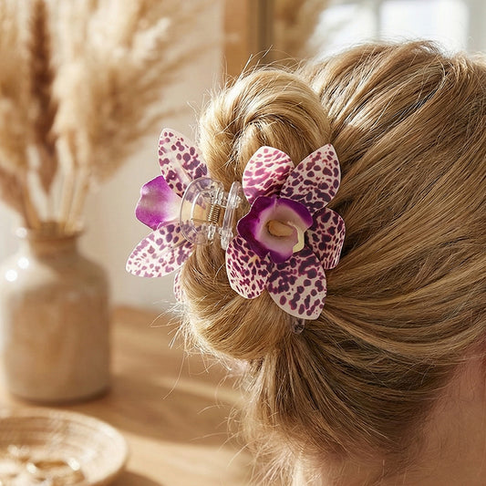 Hair Clip Orchid