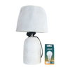 Modern AC-Powered Bedside Lamp
