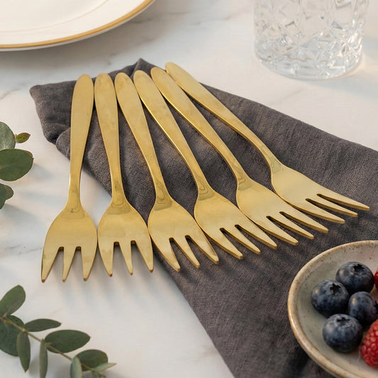 Dessert Forks Gold