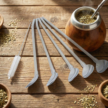Straw Spoon Set