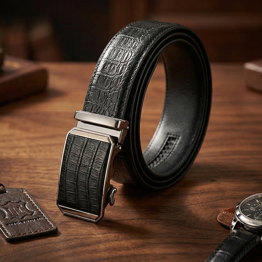 Men Belt Black