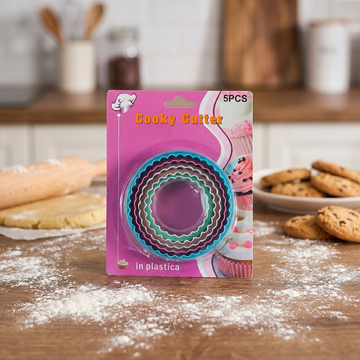 5-Piece Round Cookie Cutter Set