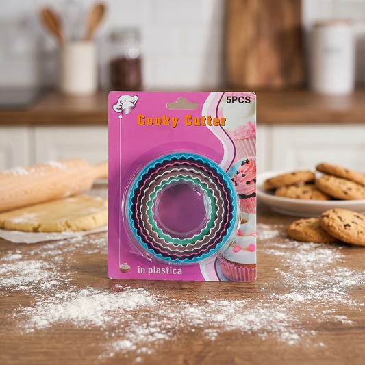 5-Piece Round Cookie Cutter Set