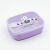 Compact lunch box in purple
