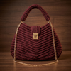Women's Convertible Handbag — Lightweight Synthetic Leather Shoulder & Crossbody Bag