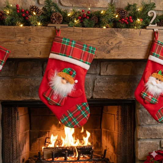 Christmas Socks Santa