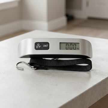 Digital Luggage Scale with Tare Function — Portable Handheld Travel Bag Weigher