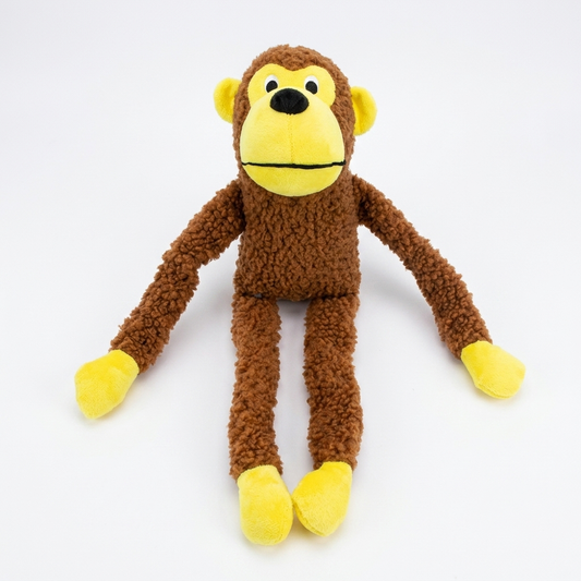 Soft Plush Dog Chew Toy — Squeaky Stuffed Pet Toy