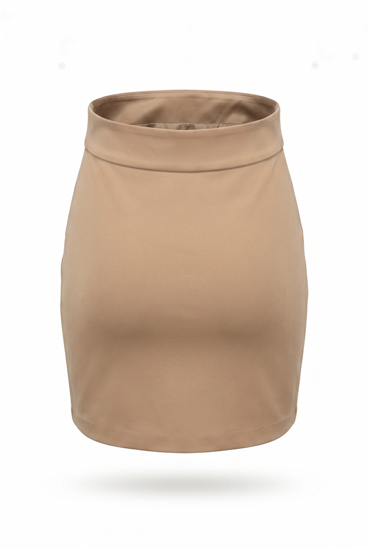 Women's High-Waist Shaping Slip Skirt